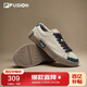 FILA FUSION斐樂(lè )潮牌帆布鞋2025年男鞋POP時(shí)尚休閑鞋低幫板鞋