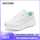 斯凱奇（Skechers）搖搖鞋女秋冬季跑步鞋網(wǎng)面厚底緩震運動(dòng)舒適慢跑鞋休閑鞋129365