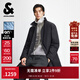 杰克·瓊斯（JACK&JONES）男裝羽絨服簡(jiǎn)約純色立領(lǐng)寬松休閑中長(cháng)款保暖外套上衣225423018 E40黑色 XS （165）