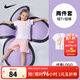 NIKE 耐克小童裝男童純棉短袖套裝夏季兒童經(jīng)典款短T針織短褲2件套 冰晶粉 110 /52 【建議身高98-104cm】