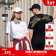 BOY LONDON【金翼凌云】春夏情侶款休閑潮牌百搭簡(jiǎn)約時(shí)尚純棉短袖T恤N01909 黑色 （黑金） XL