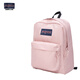 JANSPORT杰斯伯雙肩包女學(xué)生書(shū)包男運動(dòng)休閑純色背包4QUT7N8 蜜蠟粉