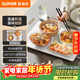 蘇泊爾（SUPOR）暖菜板飯菜保溫板熱菜板加熱桌墊 烘干發(fā)酵解凍雙檔調溫多功能加熱板BF4028A803