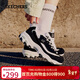 斯凱奇（Skechers）新年禮物女鞋冬季厚底老爹鞋百搭軟底舒適外穿運動(dòng)鞋11959