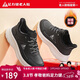 足力健老人鞋冬季男鞋加絨保暖鞋運動(dòng)加厚棉鞋休閑鞋男 6253K黑色40
