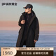 高梵風(fēng)衣殼4.0七分奢華戶(hù)外鵝絨服男士中長(cháng)款羽絨服 黑色 2XL