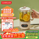樂(lè )扣樂(lè )扣養生壺小型一人辦公室電熱水壺迷你煮茶壺0.75L煮茶器花茶壺家用燒水壺EJK3515WHT