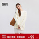 森馬（Semir）毛衣女冬季oversize小狗提花圓領(lǐng)軟糯毛衫慵懶風(fēng)上衣101724107028