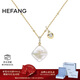 HEFANGHEFANG何方珠寶棉花糖珍珠項鏈鎖骨鏈高級感生日新年禮物送女友