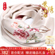 織錦樓真絲圍巾女桑蠶絲手工蘇繡絲巾送禮刺繡披肩高檔新年圍脖生日禮物