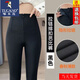 啄木鳥(niǎo)（TUCANO）秋冬加厚高腰拉鏈鯊魚(yú)褲女外穿收腹提臀芭比褲加絨時(shí)尚瑜伽打底褲 灰色-秋冬中厚-300克 XL ：120-140斤