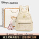 迪士尼（Disney）女士雙肩包女款2025年新款輕奢超輕通勤背包新年生日禮物女生 米奇-杏色大號-【贈掛件】