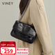 viney牛皮包包女包輕奢斜挎流浪包單肩鏈條包生日禮物高級感送女友老婆