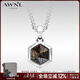 AWNL【高卿塵同款】維京勇者之盾項鏈男吊墜飾品送男友新年禮物 【品牌禮盒】古銅輝石項鏈 鈦鋼鏈55CM