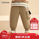 巴拉巴拉balaOne童裝寶寶羽絨褲男童工裝褲冬季2025長(cháng)褲三防208425108102