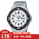 卡西歐（Casio)手表 MRW-200HB系列環(huán)保橡膠帶男士運動(dòng)手表 MRW-200HD-7B