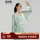 波司登（BOSIDENG）國標時(shí)尚防曬衣女薄款開(kāi)衫披肩涼感不悶汗風(fēng)感波粒UPF100+外套 清瑩春色9AT1 均碼
