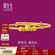周生生新年黃金手鐲足金嬰兒寶寶周歲禮物滿(mǎn)月送禮31484K計價(jià)5.45克