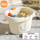 iuu兒童泡澡桶 加厚寶寶洗澡桶 嬰兒洗澡盆游泳桶家用沐浴桶洗澡神器 【0-10歲適用】加厚泡澡桶游戲盤(pán) 材質(zhì)：食品級PP原料，三層加厚