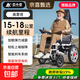 邁卡儂【政府補貼15%】德國品牌電動(dòng)輪椅全自動(dòng)可躺輕便折疊老年殘疾人 高靠背電助力丨鉛電/約36里/防翻