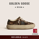GOLDEN GOOSE【明星同款】男女鞋Space-Star 豹紋厚底臟臟鞋GGDB 女款棕色/黑色 （尺碼偏大半碼） 36 (230mm)