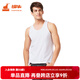 銅牛內衣背心男士休閑運動(dòng)背心舒適打底衫汗衫NB006 白色 XL (175/100)