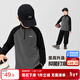 左西男童德絨打底衫半高領(lǐng)2025新款兒童冬裝男孩長(cháng)袖T恤潮 黑色 160