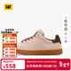卡特（CAT）休閑鞋女鞋皮鞋25新品女生防滑牛皮板鞋商場(chǎng)同款P312272 粉色 37