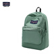JANSPORT杰斯伯雙肩包男背包女休閑學(xué)生校園電腦包 4QUE96D 橄欖綠