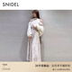 SNIDEL2026春夏新品優(yōu)雅泡泡袖挖孔露肩收腰雪紡連衣裙SWFO261040 粉色 L (2)