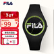 斐樂(lè )（FILA）手表男女情侶手表學(xué)生硅膠運動(dòng)防水果凍表 FLL38-671-006