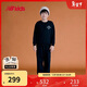 NEW BALANCE4-14歲男女童春秋新品套裝加絨舒適兩件套