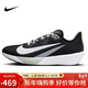 耐克NIKE跑步鞋男子減震ZOOM RIVAL FLY 4運動(dòng)鞋FV6040-001黑白43