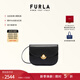 芙拉（FURLA）【情人節禮物】SFERA牛皮小號女士上班通勤單肩包高級感斜挎包 黑色