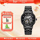 寶時(shí)捷（POSCER）手表男士鋼帶鏤空機械手表十大品牌男表情人節禮物送男友51020M