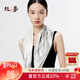 絲界【高性?xún)r(jià)比】真絲中方巾100%桑蠶絲印花高檔絲巾披肩兩用新年禮物