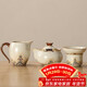尚言坊手抓壺泡茶蓋碗茶杯單個(gè)汝窯功夫茶具一人用家用公道杯茶漏三件套