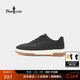 比音勒芬【抗菌防臭】春秋男士休閑鞋子通勤百搭字母標識撞色凈色厚底板鞋