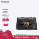 PINKO【品高】女包羊皮芙枕頭包燕子飛鳥(niǎo)包斜挎包限時(shí)新年禮物