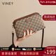 viney包包女包輕奢斜挎包品牌小包手機包生日新年禮物送女友老婆 【咖色】高檔實(shí)用洋氣百搭單肩包 時(shí)尚ck風(fēng)小眾媽媽包中年