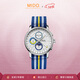 美度（MIDO）瑞士手表 貝倫賽麗系列月相款多功能計時(shí)碼表自動(dòng)機械表送男友 M027.625.17.031.00