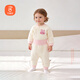 貝瑞加（Babyprints）寶寶秋冬內衣套裝兒童夾棉加厚保暖家居服護肚褲秋衣秋褲 粉90