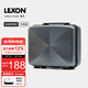 樂(lè )上（LEXON）行李箱小型登機手提箱15英寸迷你旅行箱高顏值耐磨抗摔銀灰色