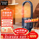 松下（Panasonic）取暖器電暖器電熱暖風(fēng)機家用電暖氣冷暖兩用一體機無(wú)葉循環(huán)電風(fēng)扇取暖神器客廳全屋升溫大面積 DS-PL2023CH極光灰【冷暖兩用+空氣過(guò)濾】