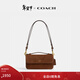 蔻馳（COACH）【禮物】新款女士ELORA頂部手柄斜挎包單肩包手提包冬季女包包 B4/暖棕色