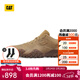 卡特（CAT）休閑鞋皮鞋男鞋德訓鞋26春新品復古牛皮戶(hù)外通勤鞋子男商場(chǎng)同款 淺褐色P726603 43