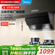 美的（Midea）【21大風(fēng)力】側吸抽油煙機大吸力450Pa靜壓智控揮手自清潔【行業(yè)熱賣(mài)推薦】門(mén)店同款CXW-280-JN205