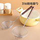 onlycook316不銹鋼漏勺網(wǎng)勺濾網(wǎng)篩 撈面餃子油炸過(guò)火鍋漏勺線(xiàn)漏笊籬-18cm