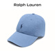 Polo Ralph Lauren拉夫勞倫 男女同款棒球帽潮流舒適透氣 003藍色 均碼 七夕送禮