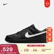 耐克男子平底膠底運動(dòng)鞋冬季新款低幫板鞋NIKE DUNK LOW IO7606 010黑/白/黑 40